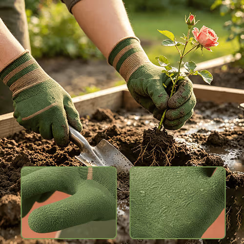 RuggedShield Work Gloves 🧤 Waterproof Protection Against Punctures