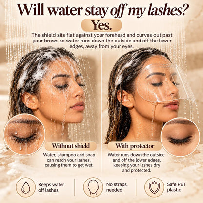 10-Pack Lash Extension Shower Shields 💕 – Reusable Waterproof Lash Covers