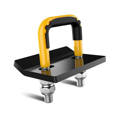 🚛🔒 Heavy Duty Trailer Hitch Stabilizer Clamp - Black Anti-Rattle Towing Accessory