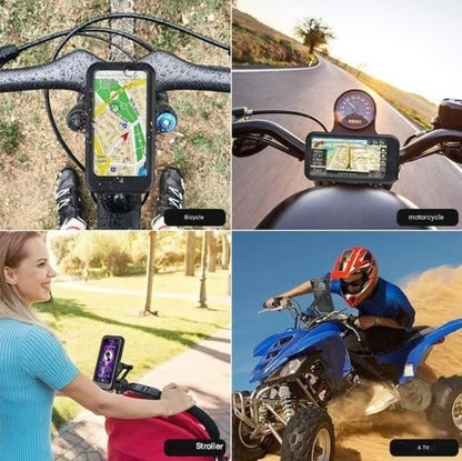 🚴 Ride Ready Phone Mount for Bikes & Motorcycles with Waterproof Protection