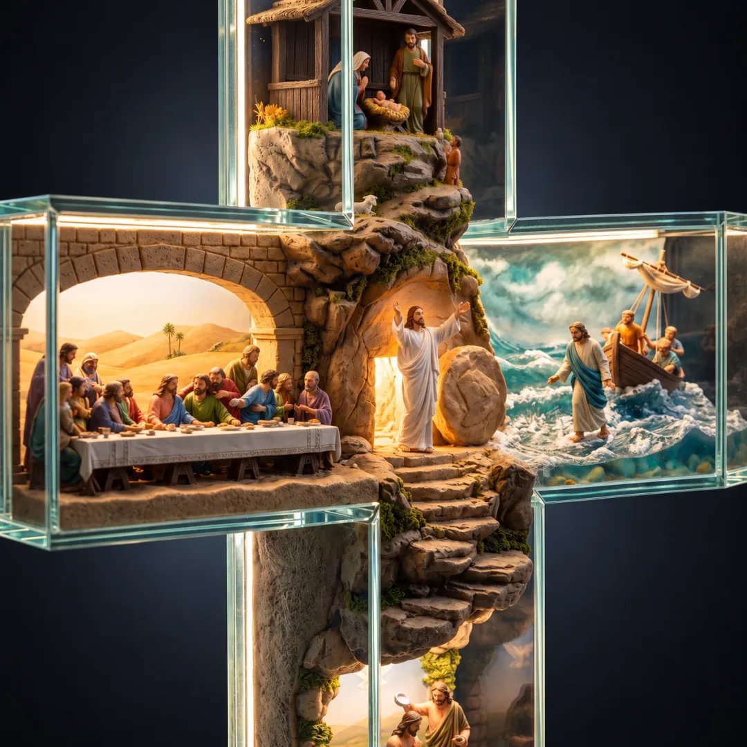 ✝️The Story of Jesus in 6 Scenes