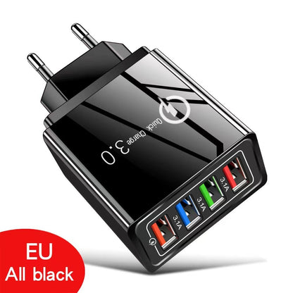 ✨Last Day 50% OFF – The Charger Big Tech Hates | 4-Port Quick Charge 3.0 + AI Performance Boost