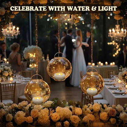 🕯️Water-Activated Flameless Floating LED Candles – Romantic Waterproof Glow for Any Occasion