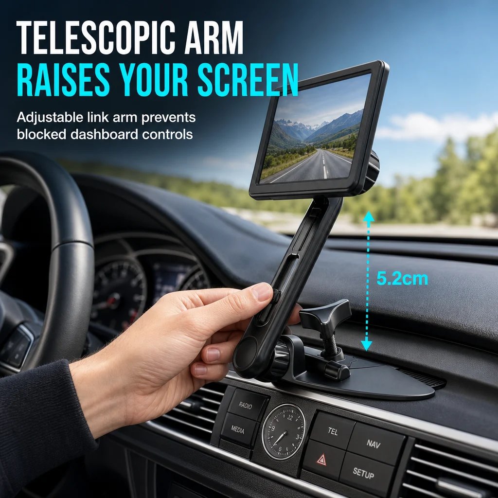 🔥HOT SALE🔥Car CD Slot and Air Vent Adjustable Gravity Phone Mount Holder Bracket Accessory