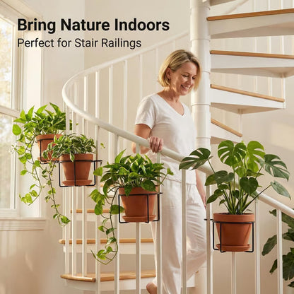 🔥2026 Hot Sale - Railing Plant Hanger🌸Easily create your dream garden.🌸