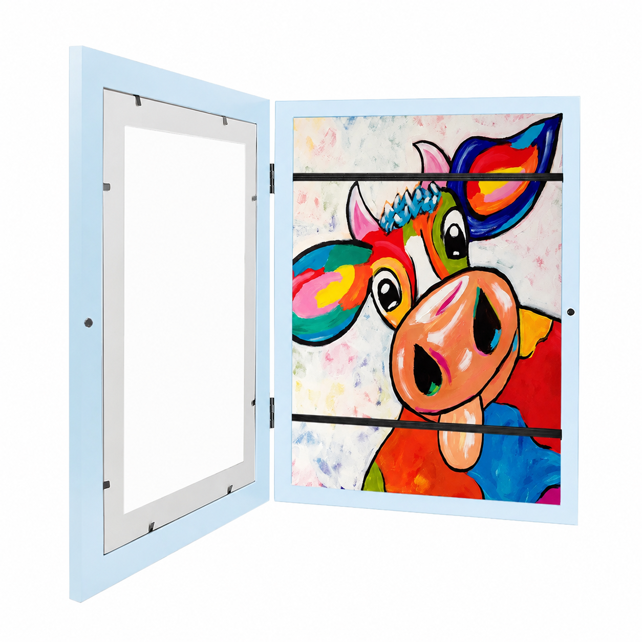 🔥 Over 50% OFF Today! 🖼️ Magnetic Kids Art Frame | Flip-Open Display & Storage Frame for Children’s Artwork 🎨