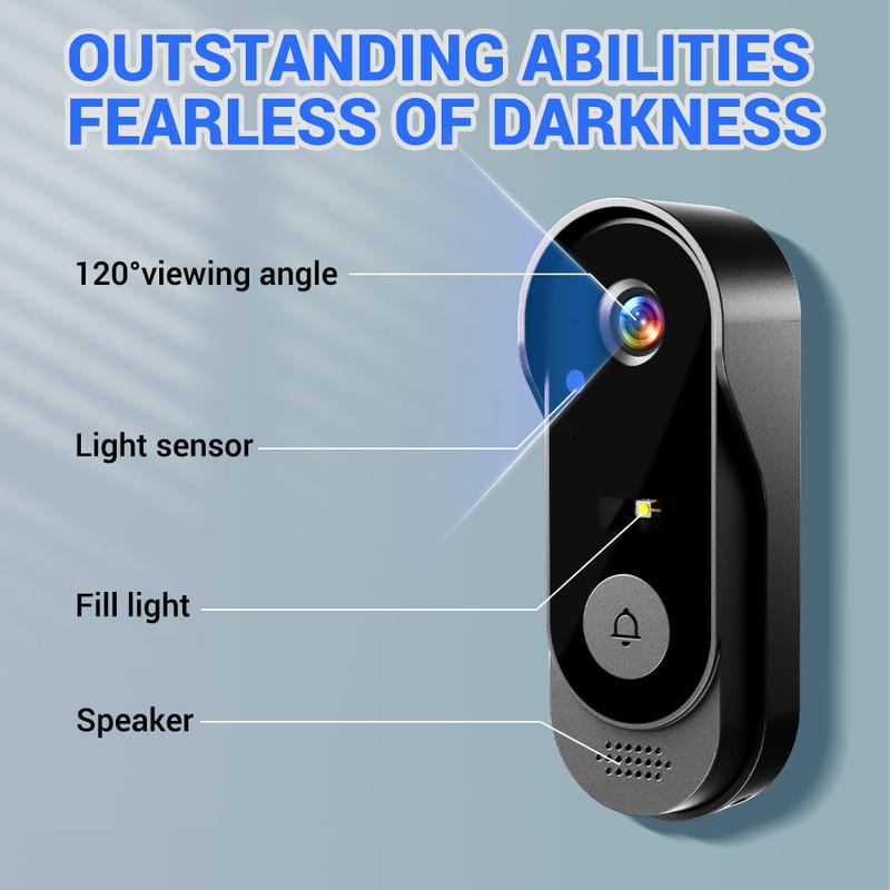 🔥 OVER 50% OFF !! 🔔 Doorbell Camera with 4.3" Screen 📱 Easy Setup & Clear Viewing