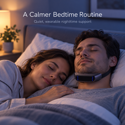 🌙 Smart Anti-Snoring Wearable Device - Intelligent Sound Sensor & Gentle Vibration