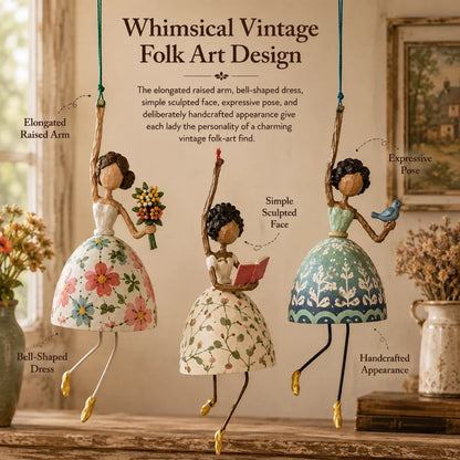 💐Whimsical Dancing Lady Hanging Ornament