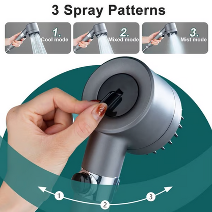 Multi-Spray Handheld Shower System 🚿 – Convenient Shower Head Upgrade