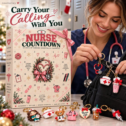 ❤️ CareHero 24-Day Advent Calendar – Heartfelt Holiday Countdown Gift for Nurses