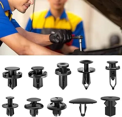 💯680Pcs Car Retainer Clips & Fastener Remover