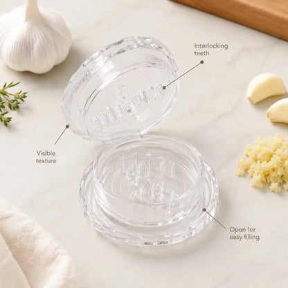 2-Piece Garlic & Ginger Twister 🧄 – Easy Manual Mincer