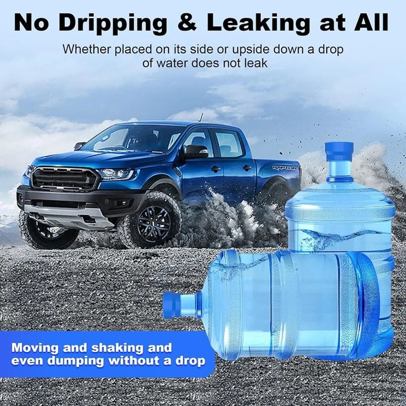 💧✨ Reusable Silicone Water Container Cap – Seal Tighter & Help Prevent Spills