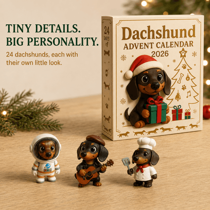 🎁2026 Dachshund Advent Calendar Blind Box💕🐶