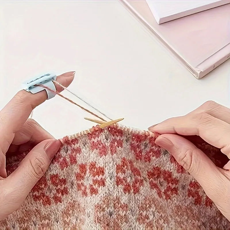 Crochet Yarn Guide Ring 🧶 – Easy Thread Control