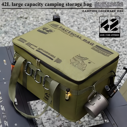 🔥Hot Sale 49% OFF🔥Large Capacity Outdoor Folding Storage Bag Waterproof Portable Camping & Picnic Organizer