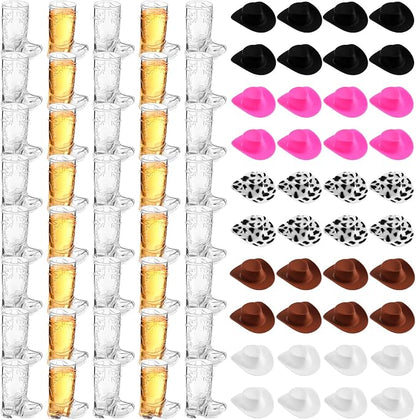 🤠Mini Hat & Boot Shot Glasses Set | The Cutest Little Cowboy Shot For Your Next Celebration