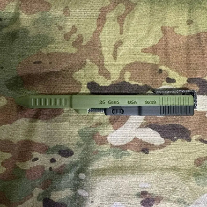 Tactical Slide-Action Ballpoint Pen ✍️ – Sleek Everyday Carry Tool