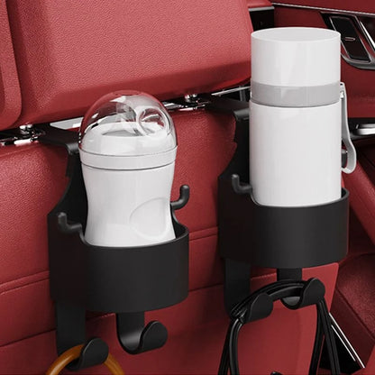 🔥HOT SALE🔥📢📢40% OFF !! ⏰Car Seat Headrest Cup Holder with Hooks