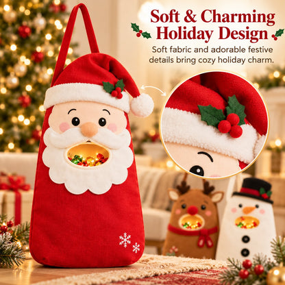 🍬 Christmas Candy Buddy Bag Collection – Festive Candy Holder & Christmas Gift Bag