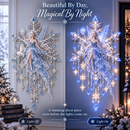 ❄️ Snow Elf Starfall Wall Light – Magical Christmas Glow ✨