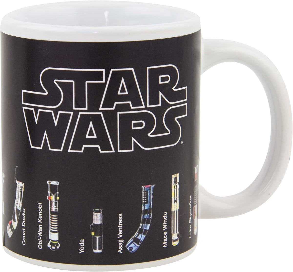 330ml Lightsaber Heat-Changing Ceramic Mug – Watch the Blades Ignite
