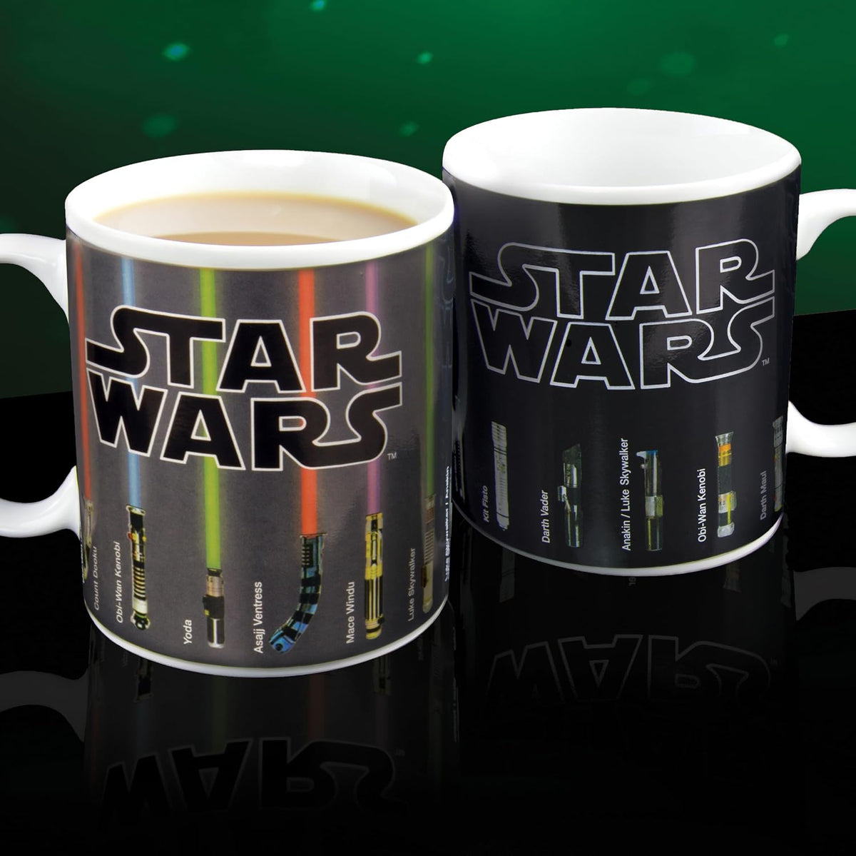 330ml Lightsaber Heat-Changing Ceramic Mug – Watch the Blades Ignite