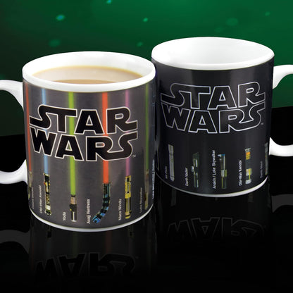 330ml Lightsaber Heat-Changing Ceramic Mug – Watch the Blades Ignite