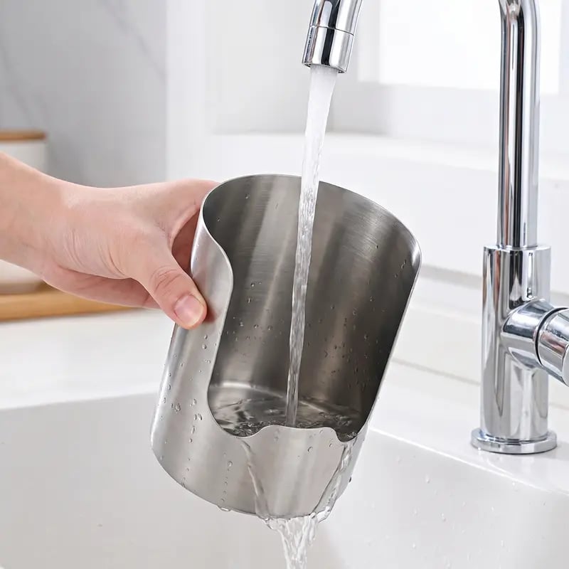 🍴✨ Stainless Steel Utensil Organizer – Rust-Resistant, Durable & Easy to Clean