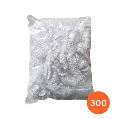 🥗 100-Pack Disposable Elastic Food Covers for Bowls & Plates
