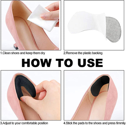 Soft Heel Cushion Inserts 👟 – Comfortable Shoe Pads for Daily Wear
