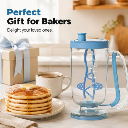 🥞 Pancake Batter Mixer & Dispenser – Easy Breakfast Prep