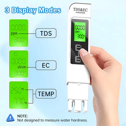 💧 2026 4-in-1 Digital Water Quality Tester with Instant Precision Readings