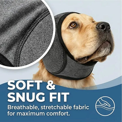 🐶🎧 Calming Dog Ear Wrap – Gentle Noise Protection for Grooming, Baths & Fireworks