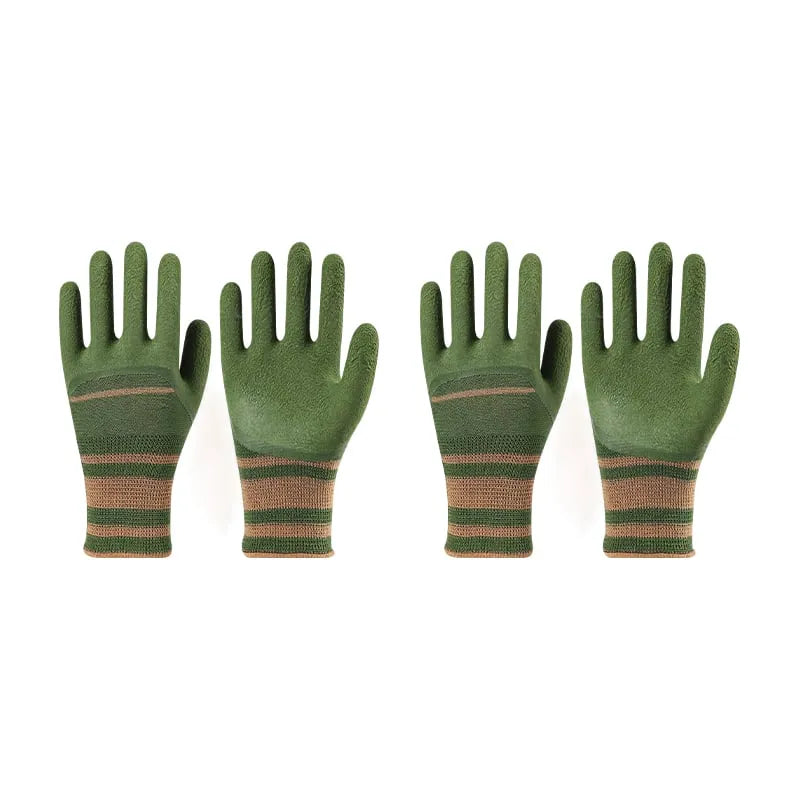 RuggedShield Work Gloves 🧤 Waterproof Protection Against Punctures