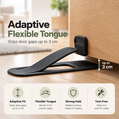 Slide, Grip & Protect Flexible Non-Slip Door Stopper 🚪✨