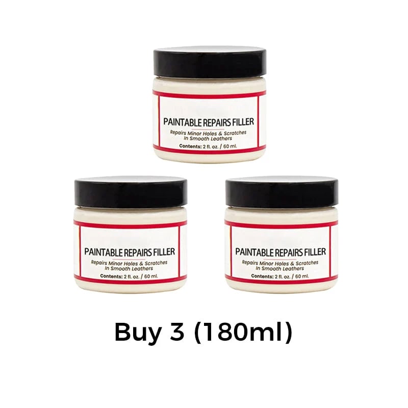💯Leather repair cream – fills deep scratches & cracks, restores smooth feel, safe for all leather types