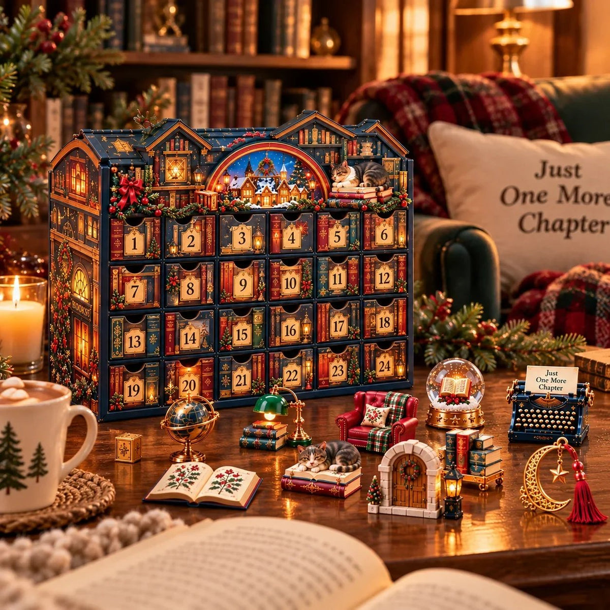 🔥HOT SALE🔥 49% OFF – 📚 24 Nights of Bookish Joy Advent Calendar | 24 Unique Mini Literary Treasures for Readers & Book Lovers 🎄