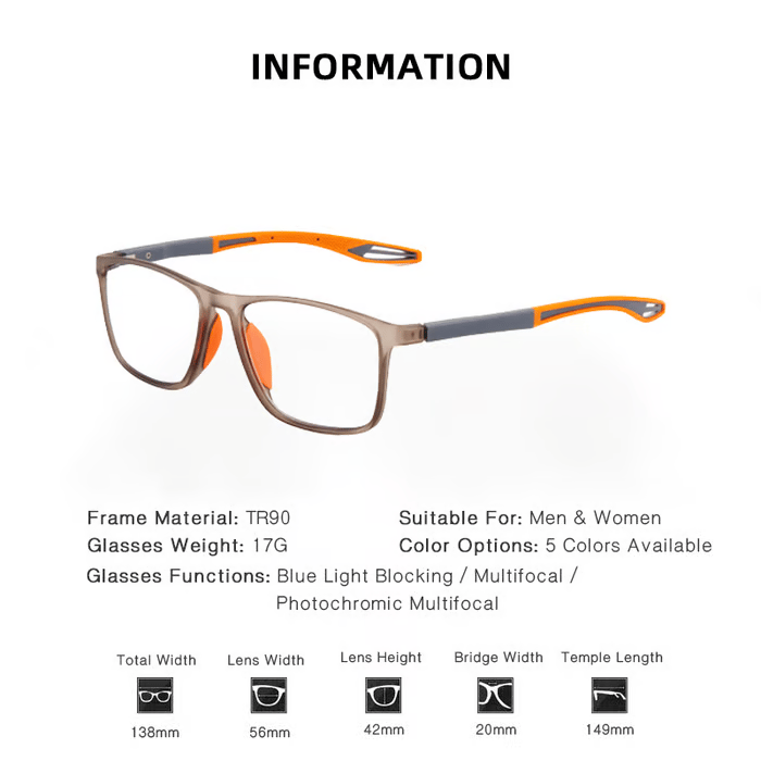 🏆Only $19.99 Last Day Promotion! - Multifocal Glasses | Smart Adaptive Technology