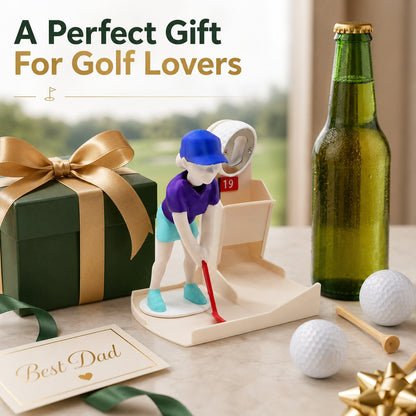 Interactive Golf Bottle Opener - Turn Every Drink Into A Mini Game
