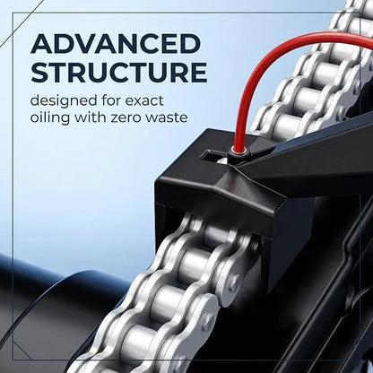 🔧 Mess-Free Chain Lubrication Tool – Easy Oil Application for Chain Care