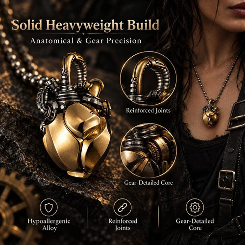 Eye of Time Kinetic Pendant ⚙️ – Steampunk Astrolabe Necklace with 60cm Chain