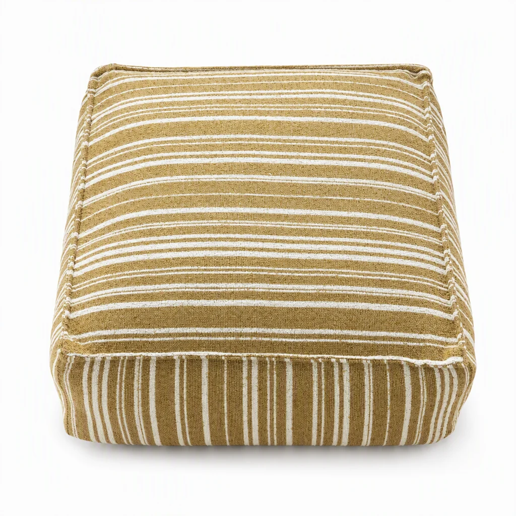 🧺 Stuffable Storage Pouf Cover – Turn Spare Clothes Into a Cozy Ottoman