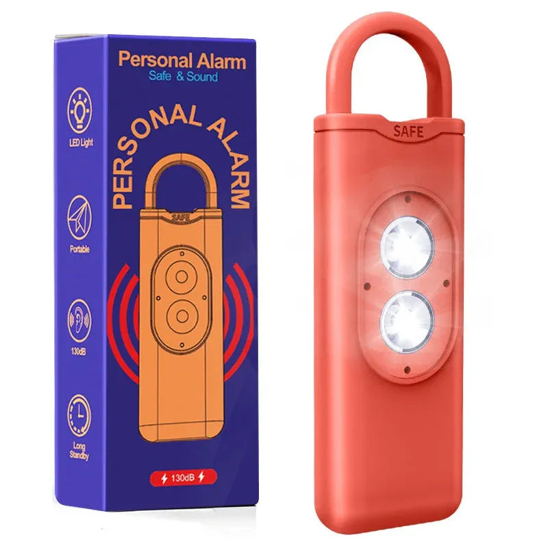 🔥Limited time🔥High Decibel Anti-Wolf Flashing Light Alarm Keychain