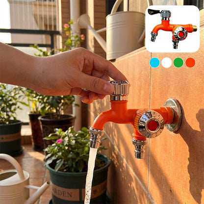Dual Outlet Washing Machine Faucet