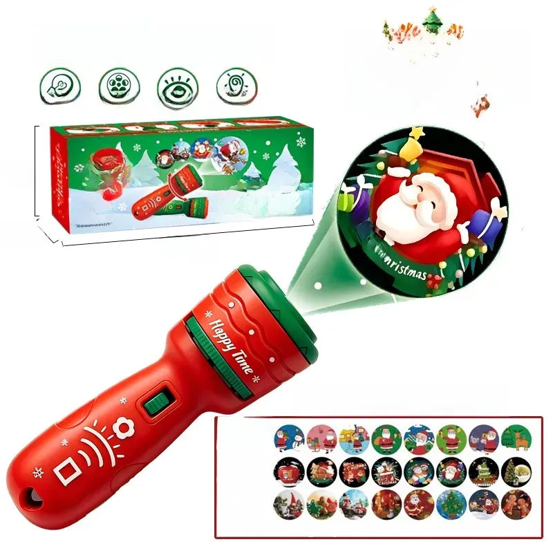 🔥HOT SALE 49% OFF -🎃👻Kids Halloween Christmas Projection Flashlight Toy