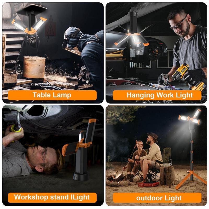 💯🔥49% OFF💡Portable Rechargeable Triple-Head LED Camping Light