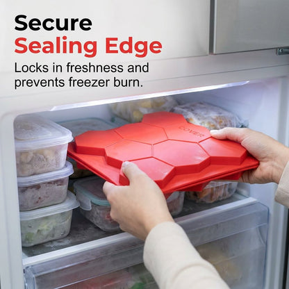 8-Cavity Burger Prep Tray 🍔 – Silicone Patty Maker for Shaping, Storing & Freezing