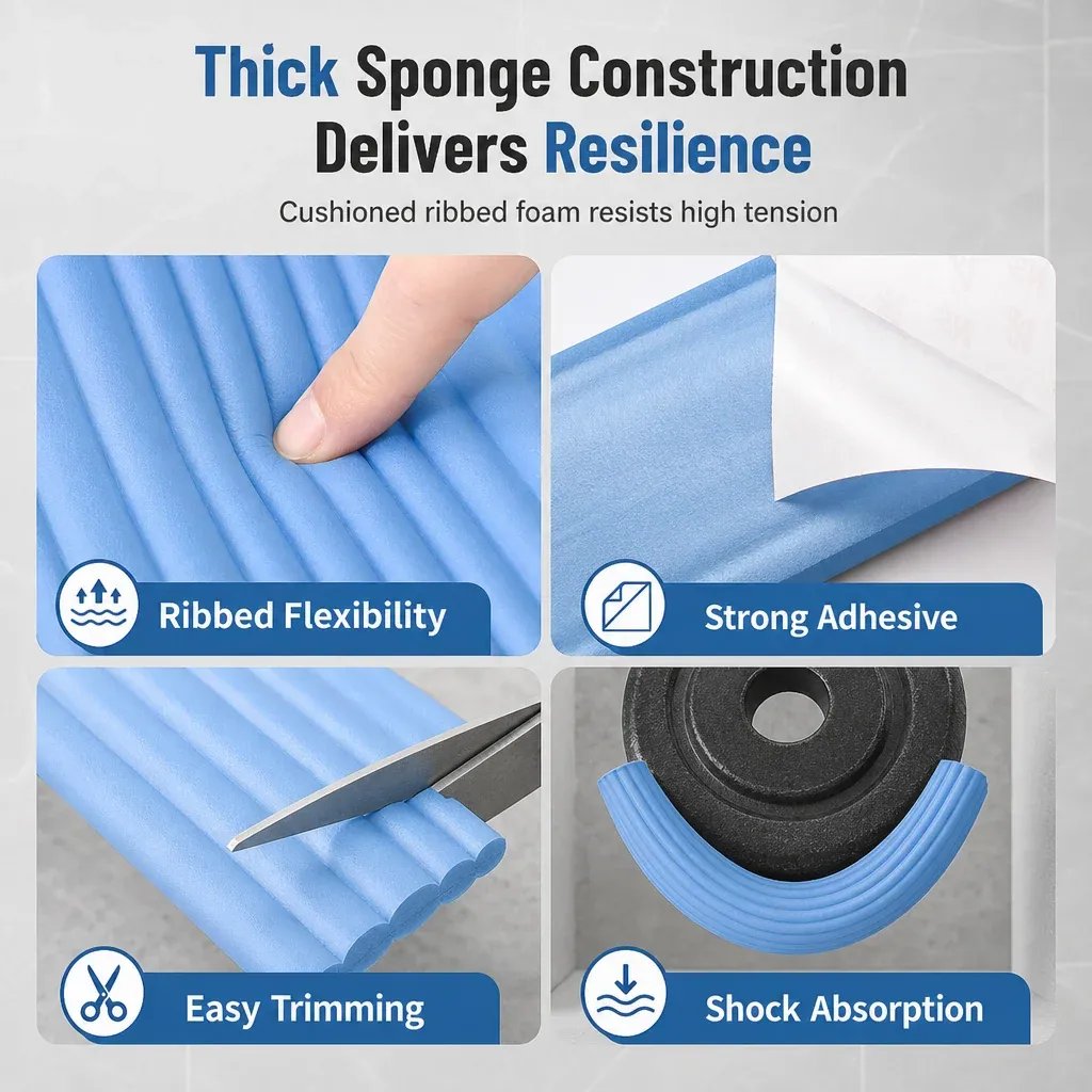 Winter Pipe Insulation Wrap ❄️ – Adhesive Foam for Outdoor Pipes